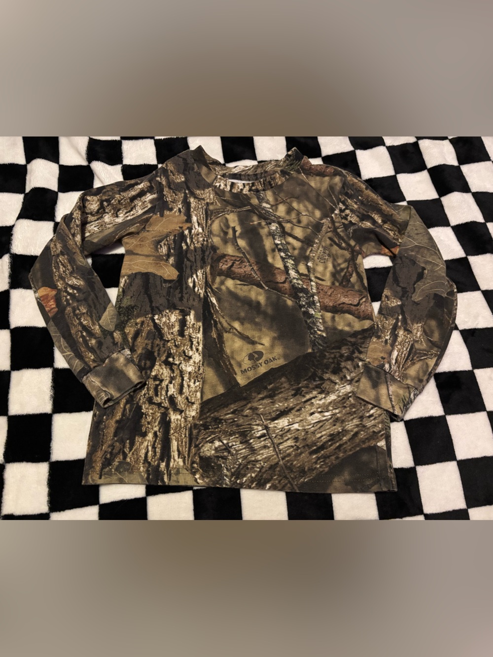 Boys size small redhead mossy oak long sleeve shirt